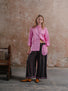 Dad’s Shirt in Loinnir Pink; Dad’s Tie in Loinnir Pink; Sweetie Trousers