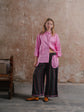 Dad’s Shirt in Loinnir Pink; Dad’s Tie in Loinnir Pink; Sweetie Trousers
