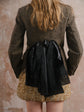 Inheritance Blazer in Brown; Puff Shorts in Twinkle Tweed