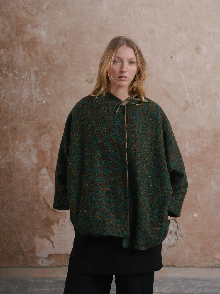 The Shawl in Mourne Tweed