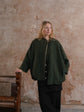 Off Duty Joggers in black; The Shawl in Mourne Tweed