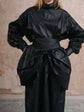 BEETLED BOW SKIRT | BLACK