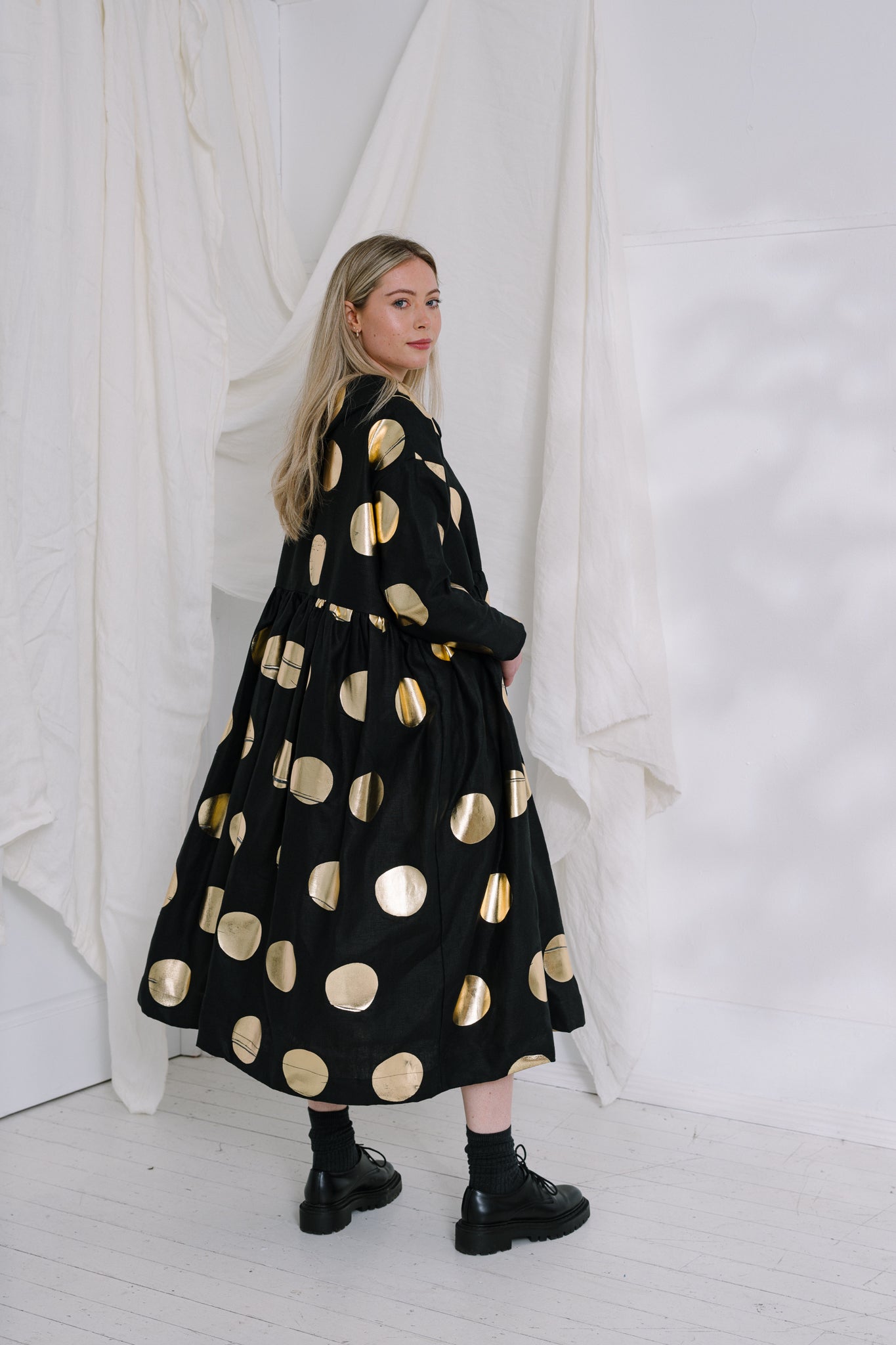 POLKA DOT COAT|DRESS