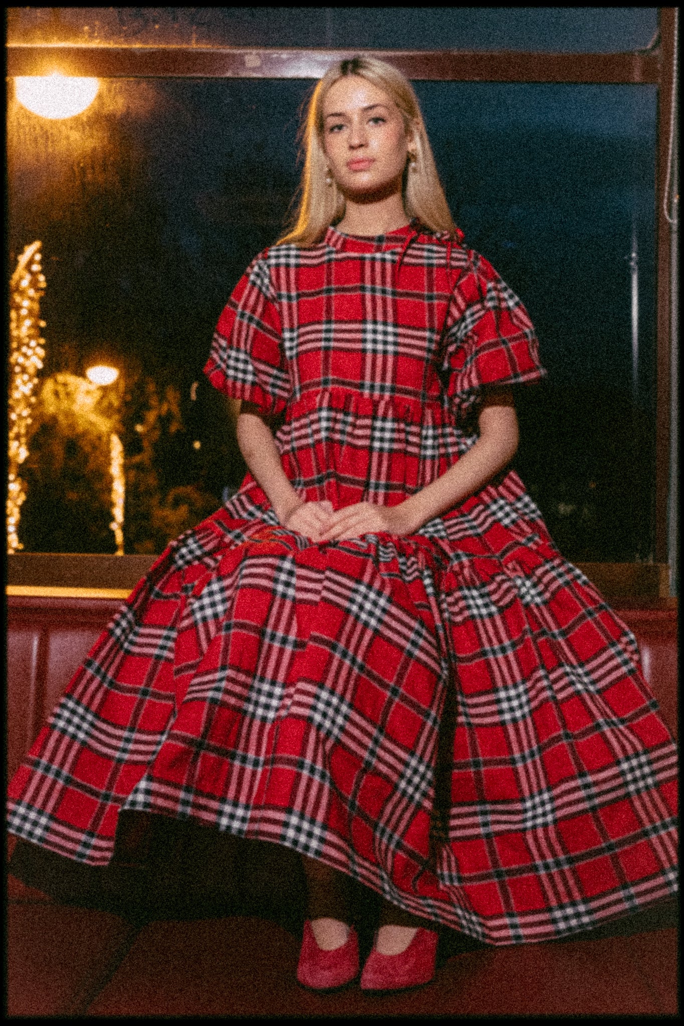 TARTAN ORLA DRESS