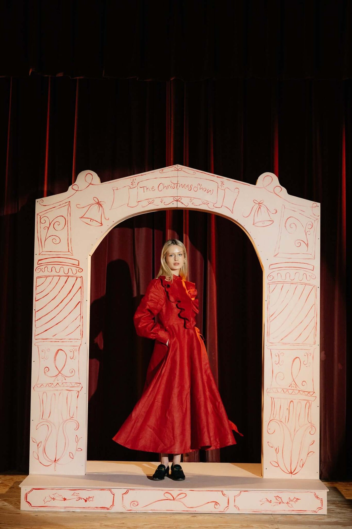 THE RED ROSE DRESS