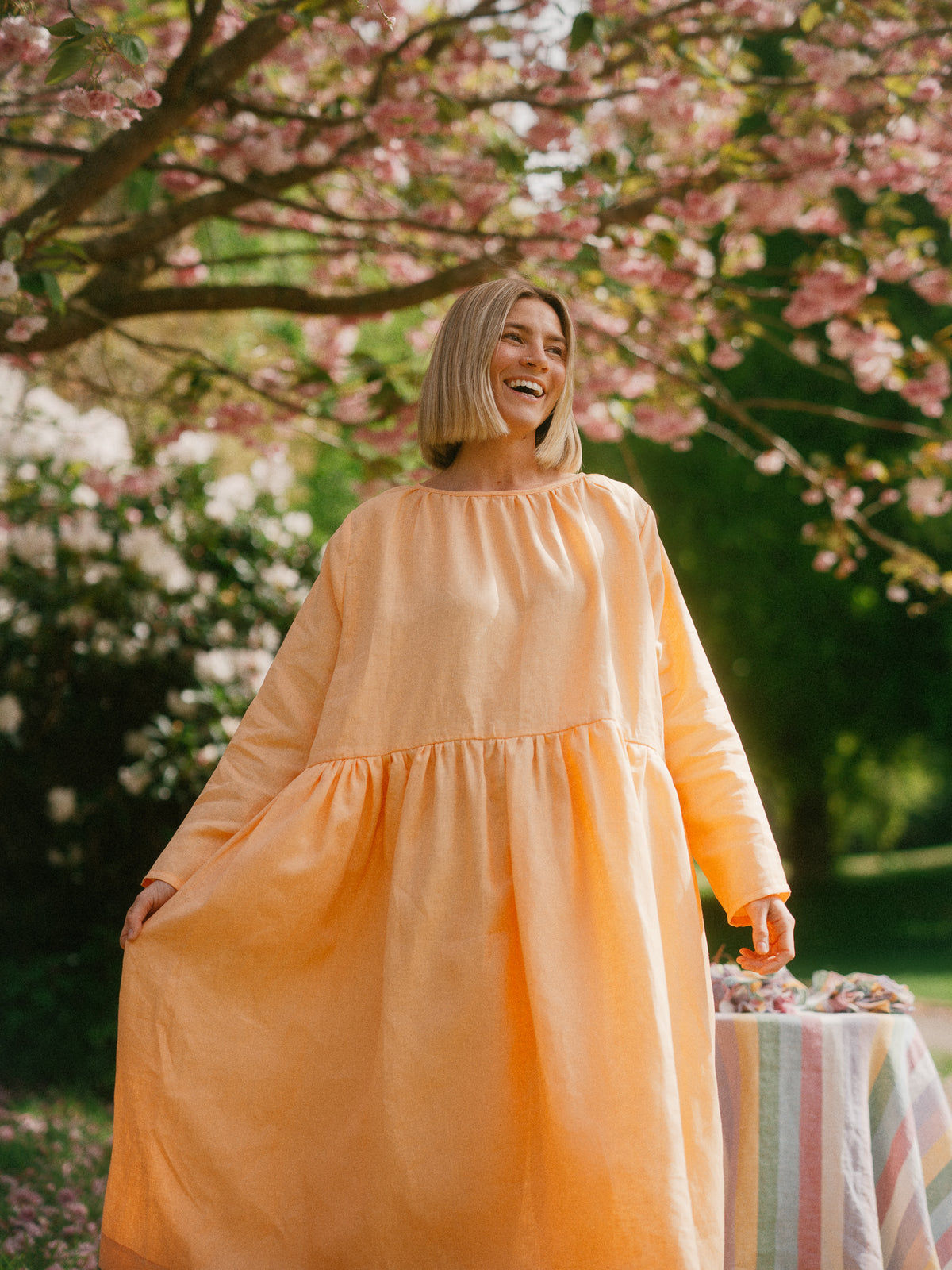 THE MAY DRESS | GRAPEFRUIT