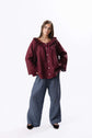 EMMA BLOUSE | MERLOT
