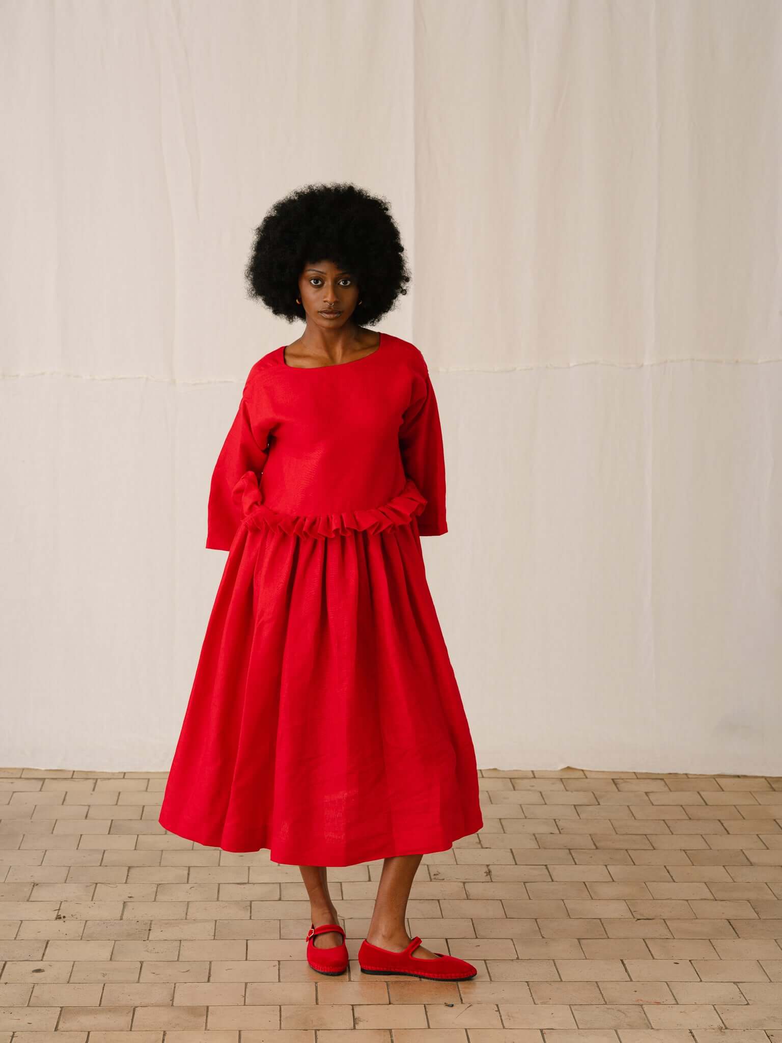 The Puff Dress | Poppy - Vibrant And Fun | Kindred Of Ireland