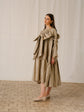BOW DRESS | BEETLED TAUPE