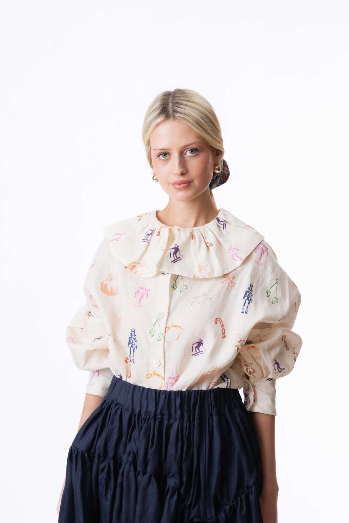 CHRISTMAS BLOUSE