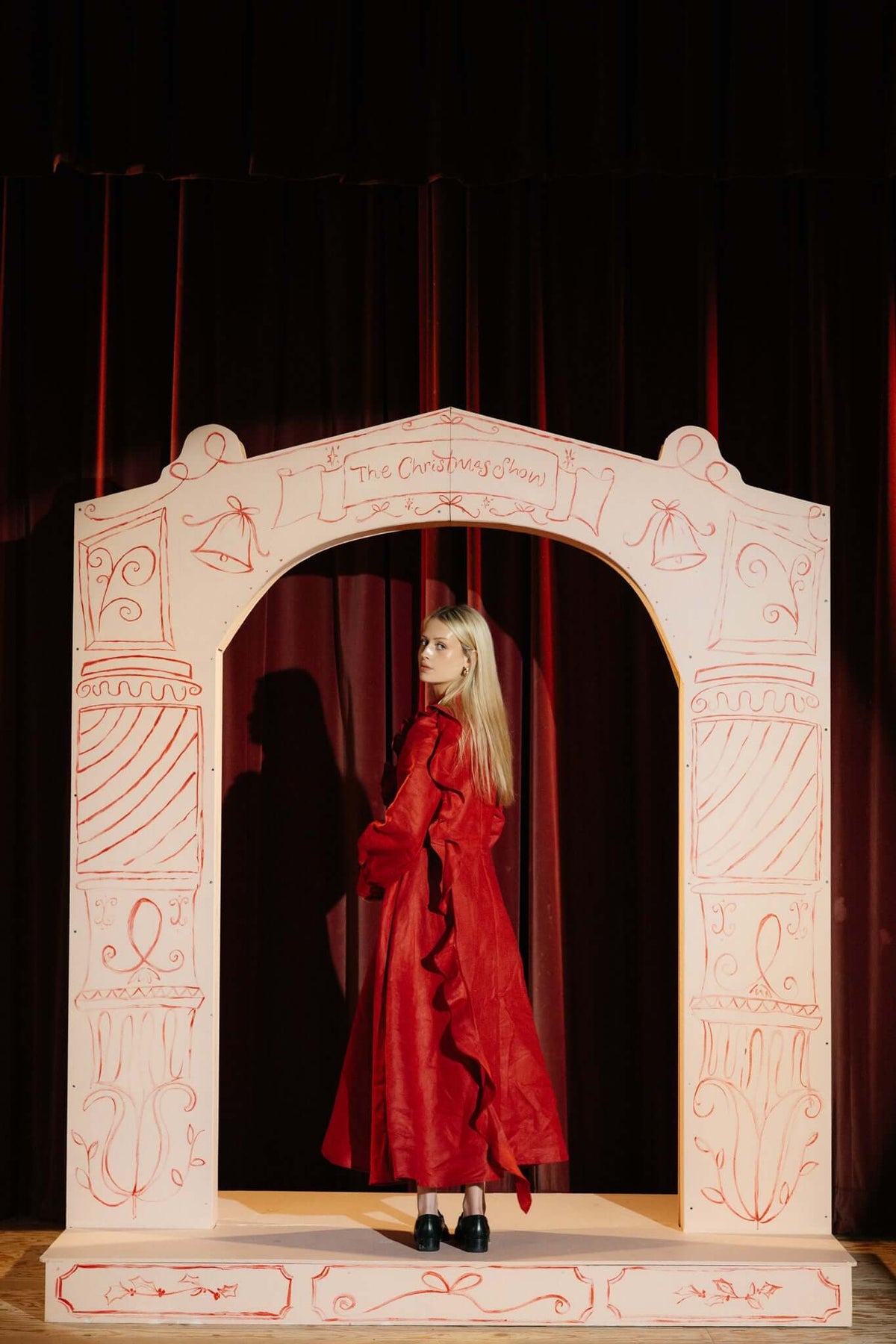 THE RED ROSE DRESS