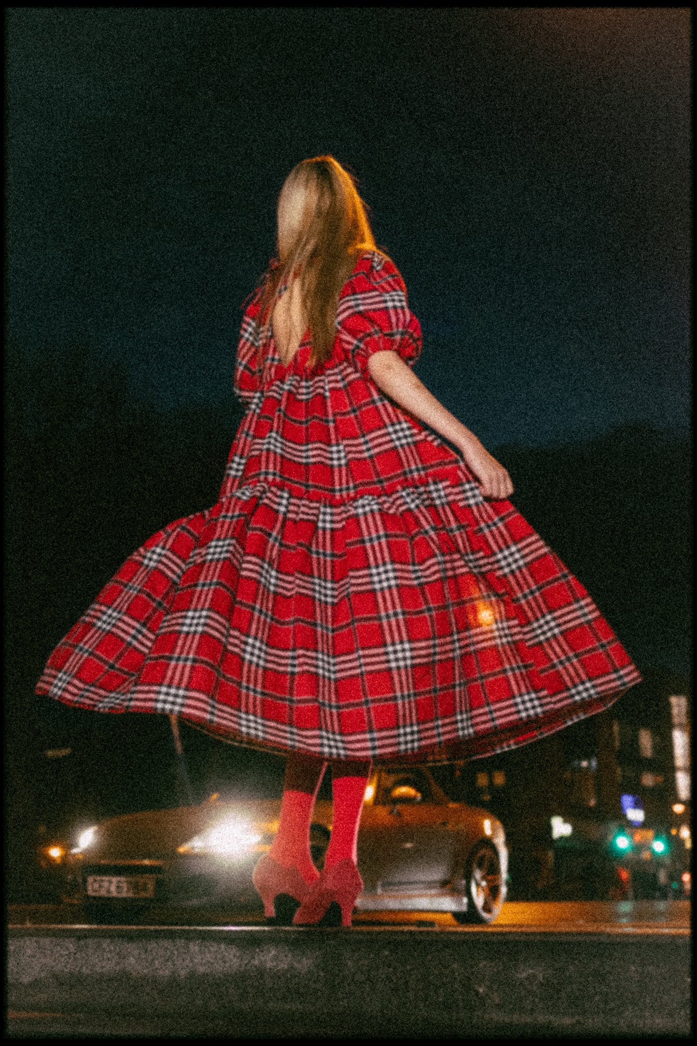 TARTAN ORLA DRESS