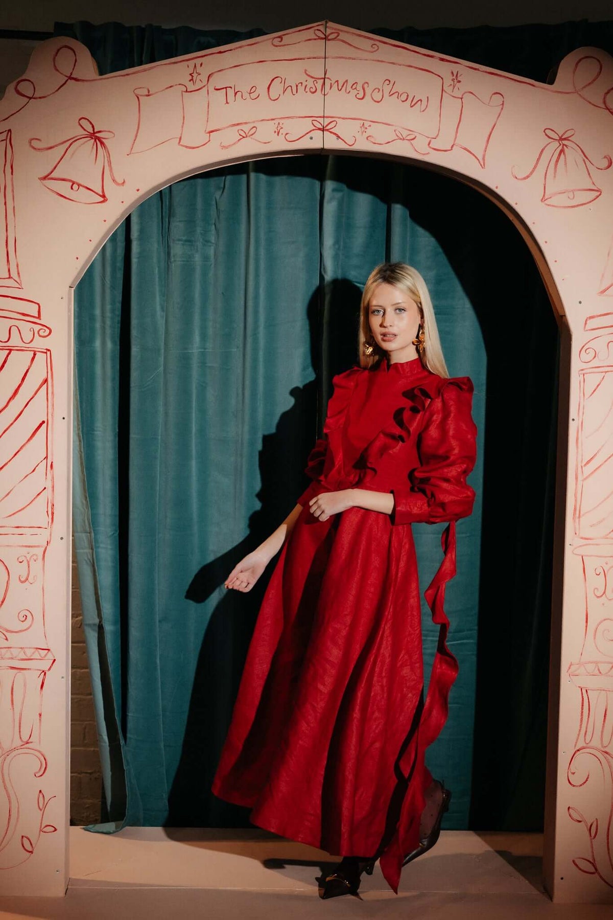 THE RED ROSE DRESS