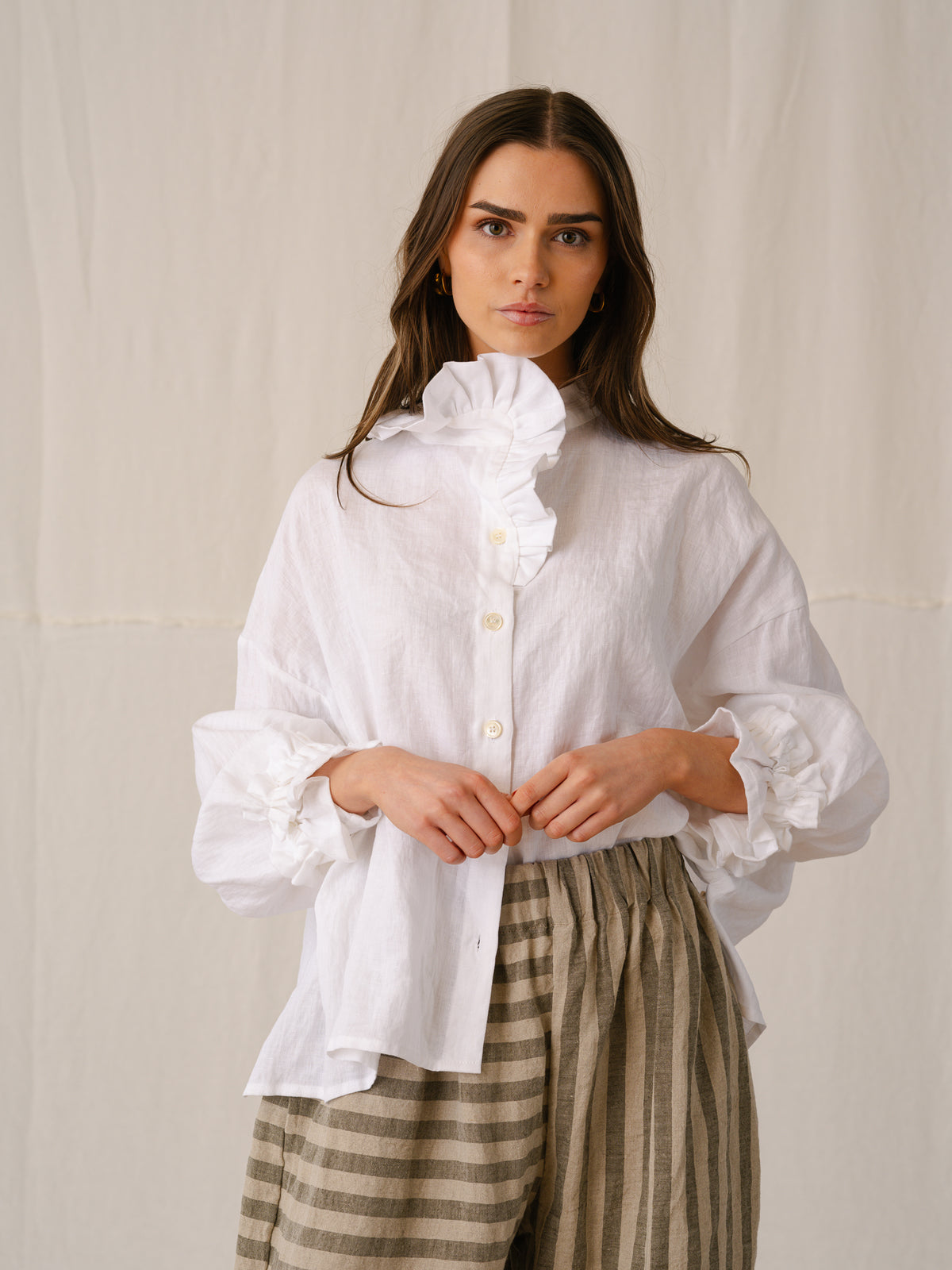 MARSHMALLOW BLOUSE | WHITE