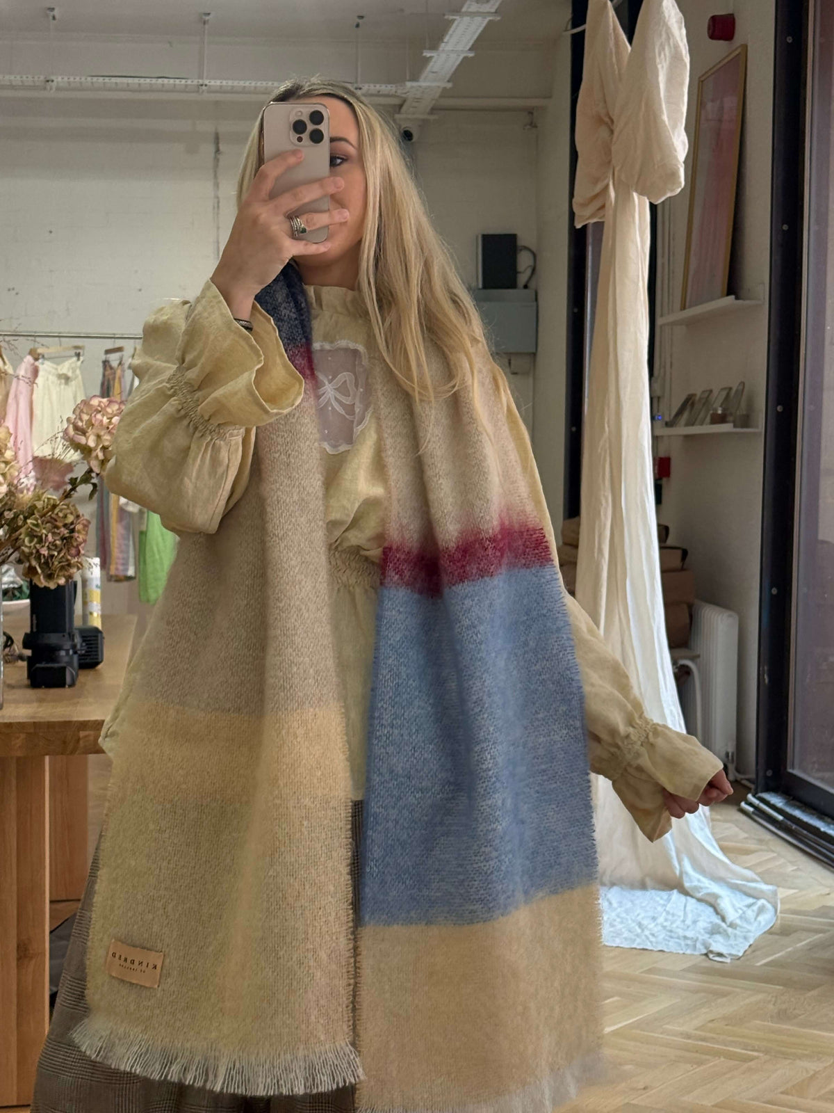 MOHAIR SCARF
