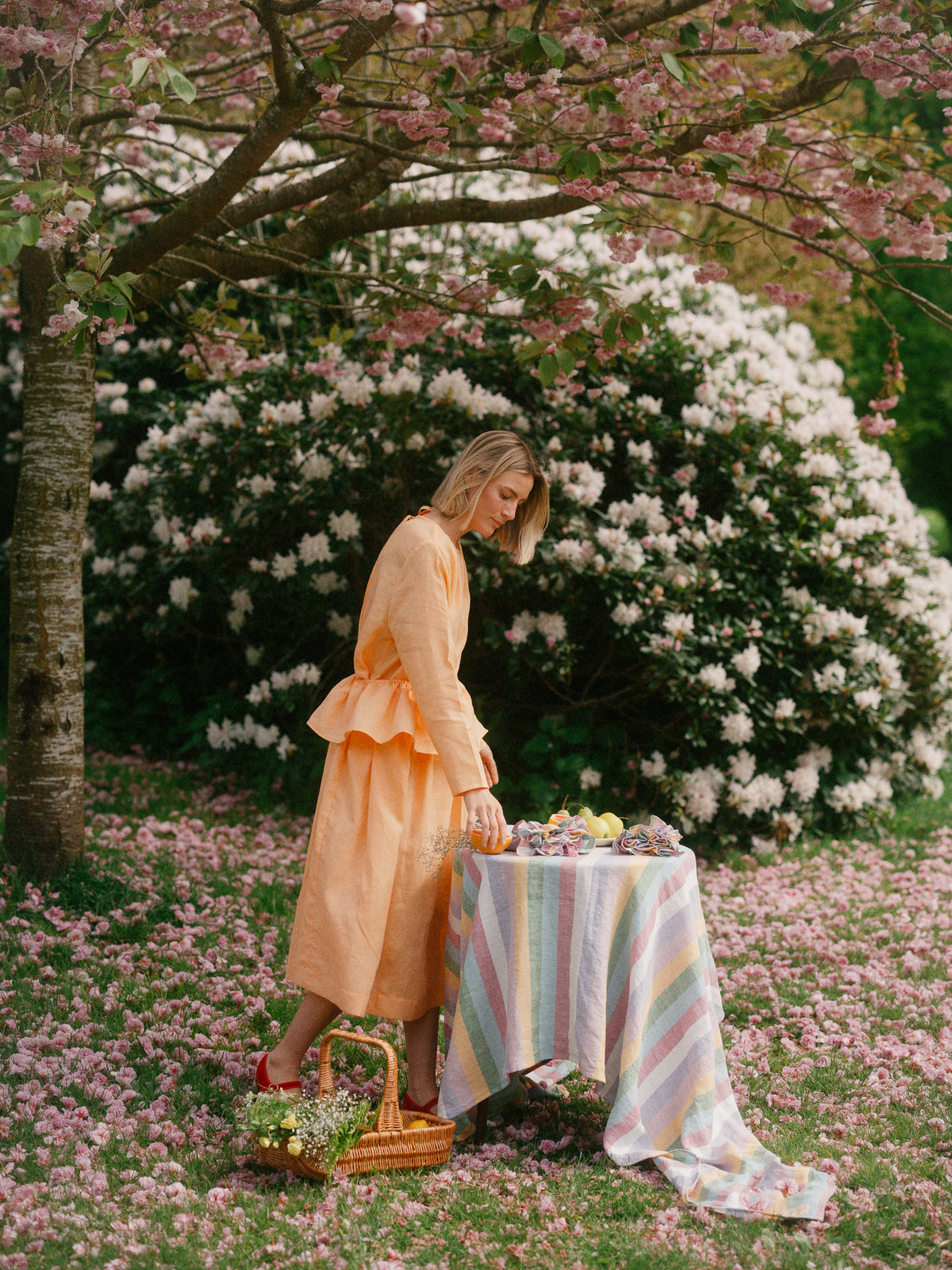 THE MAY DRESS | GRAPEFRUIT
