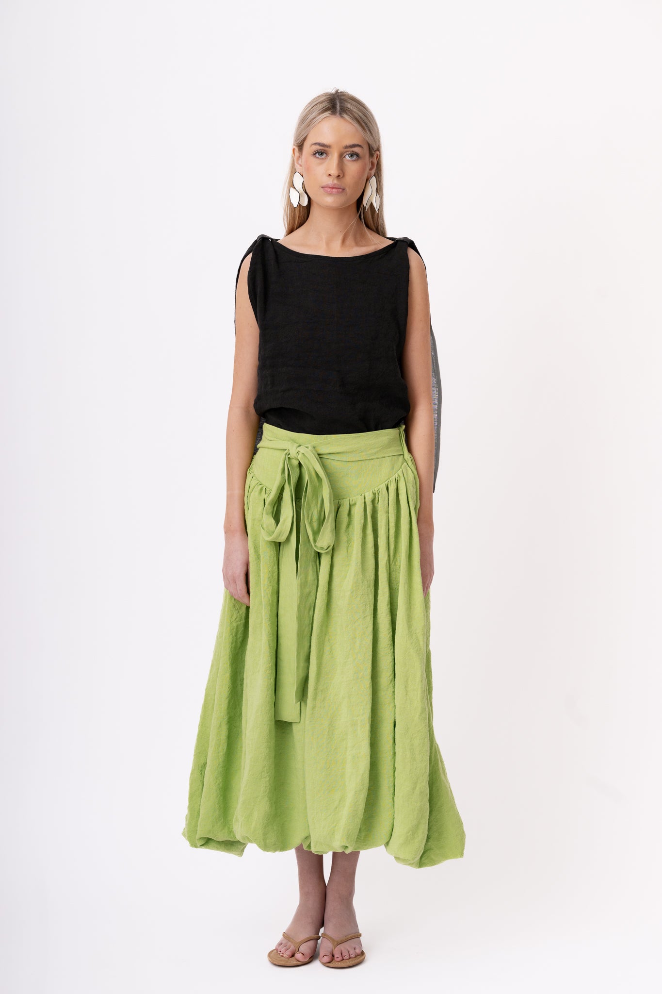 PARACHUTE SKIRT | LIME