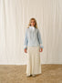 MARSHMALLOW BLOUSE | BLUE