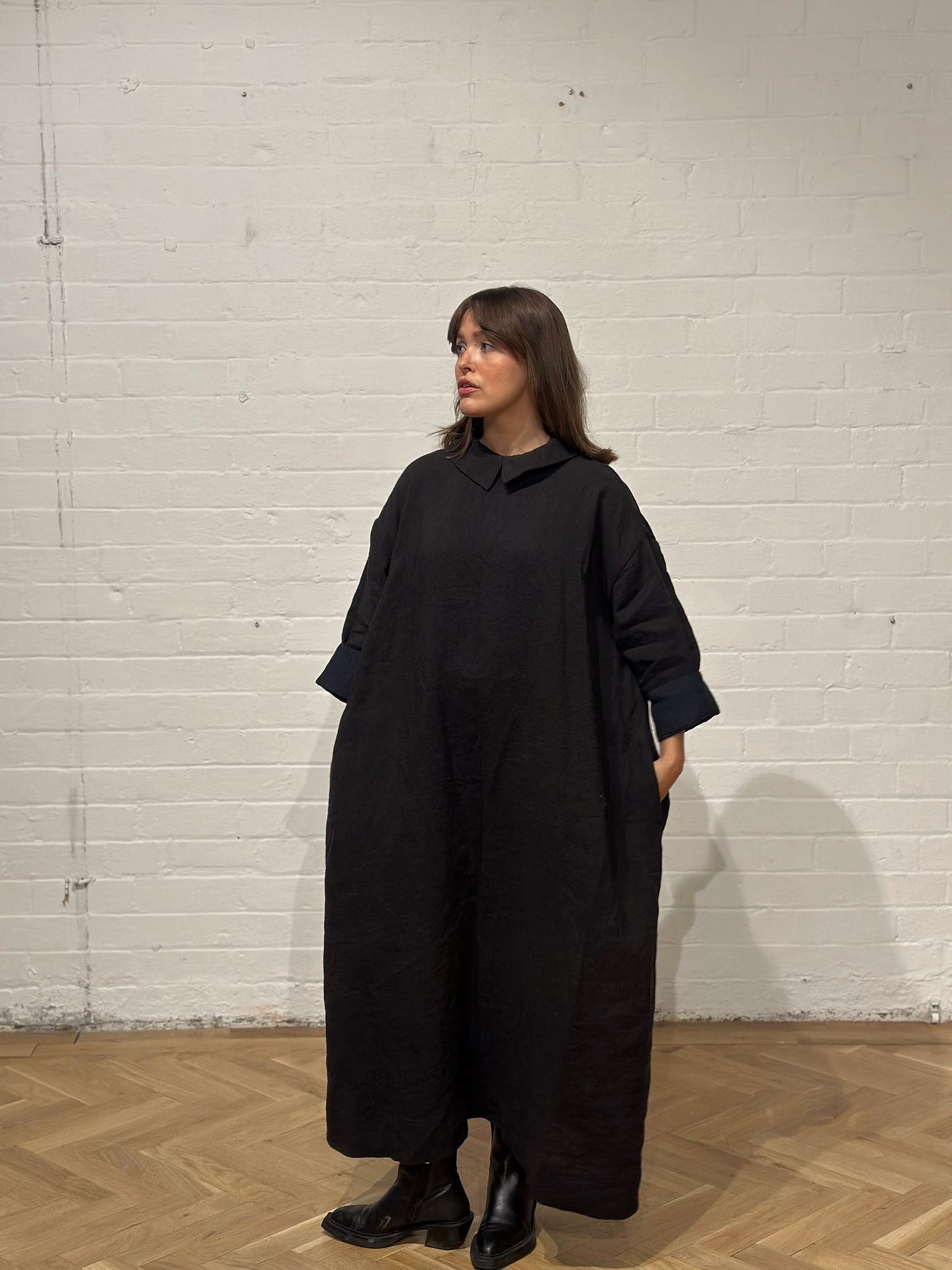 THE LOLA DRESS | NOIR