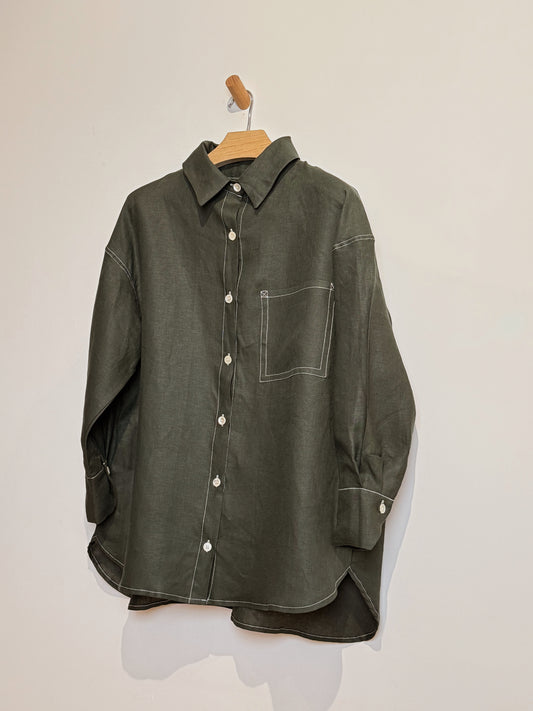 DAD SHIRT | EMERALD