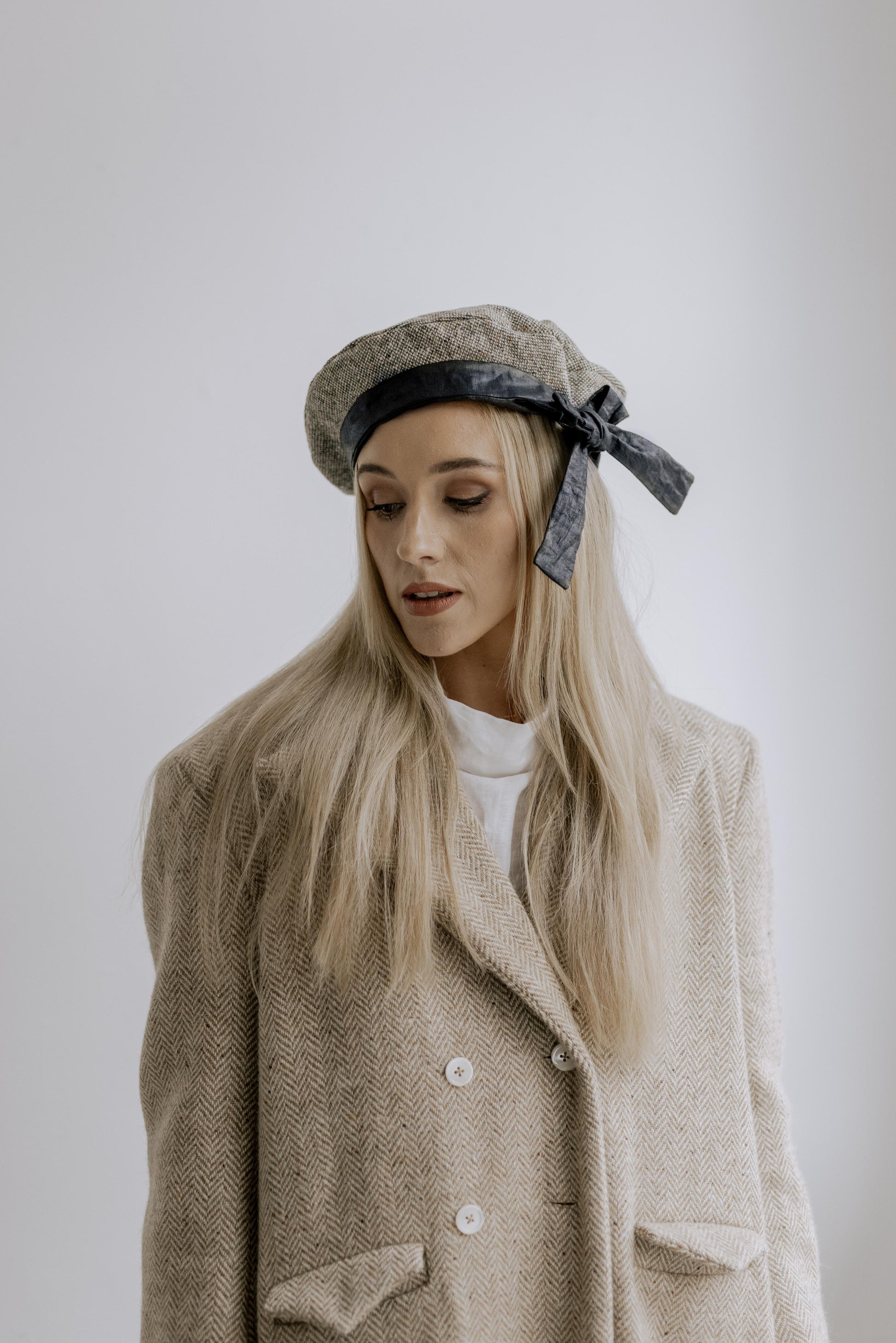 THE BOW BERET | We are so delighted to introduce a big new step for us as a brand by introducing Donegal Tweed to our core collection. An expansion of our deep love and passion for Irish textiles and keeping our rich heritage alive- originating in Co Done