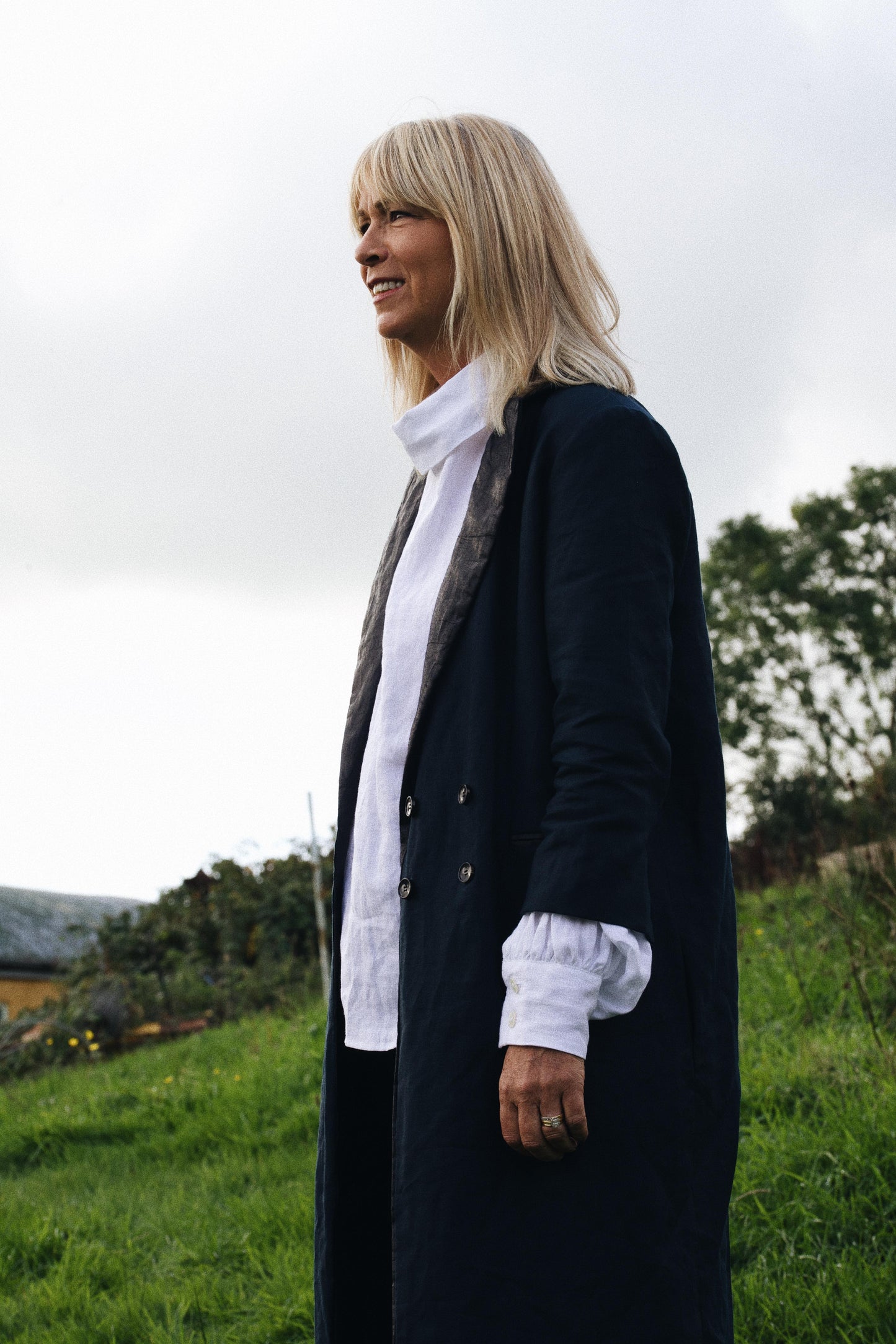 MALLON BLAZER COAT | A new silhouette for Kindred of Ireland. The Mallon blazer/coat stays true to our oversized aesthetic, yet introduces a little more tailoring and structure than we have offered previously. The Mallon Blazer is an investment piece that