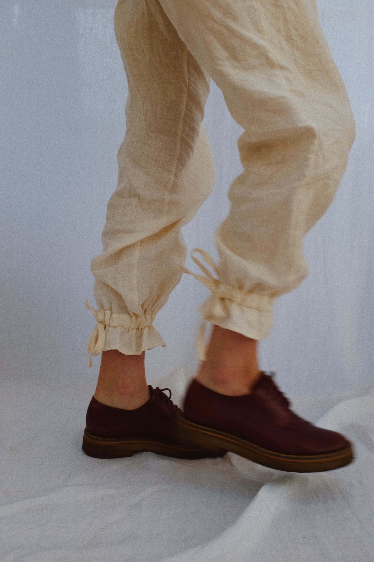 BLOOMERS | An upgrade on the infamous 2020 joggers! A modern take on 19th century Bloomers. These undergarments were worn under dresses by women during the 19th century. They became a symbol for women's rights because of Amelia Bloomer who wore them long