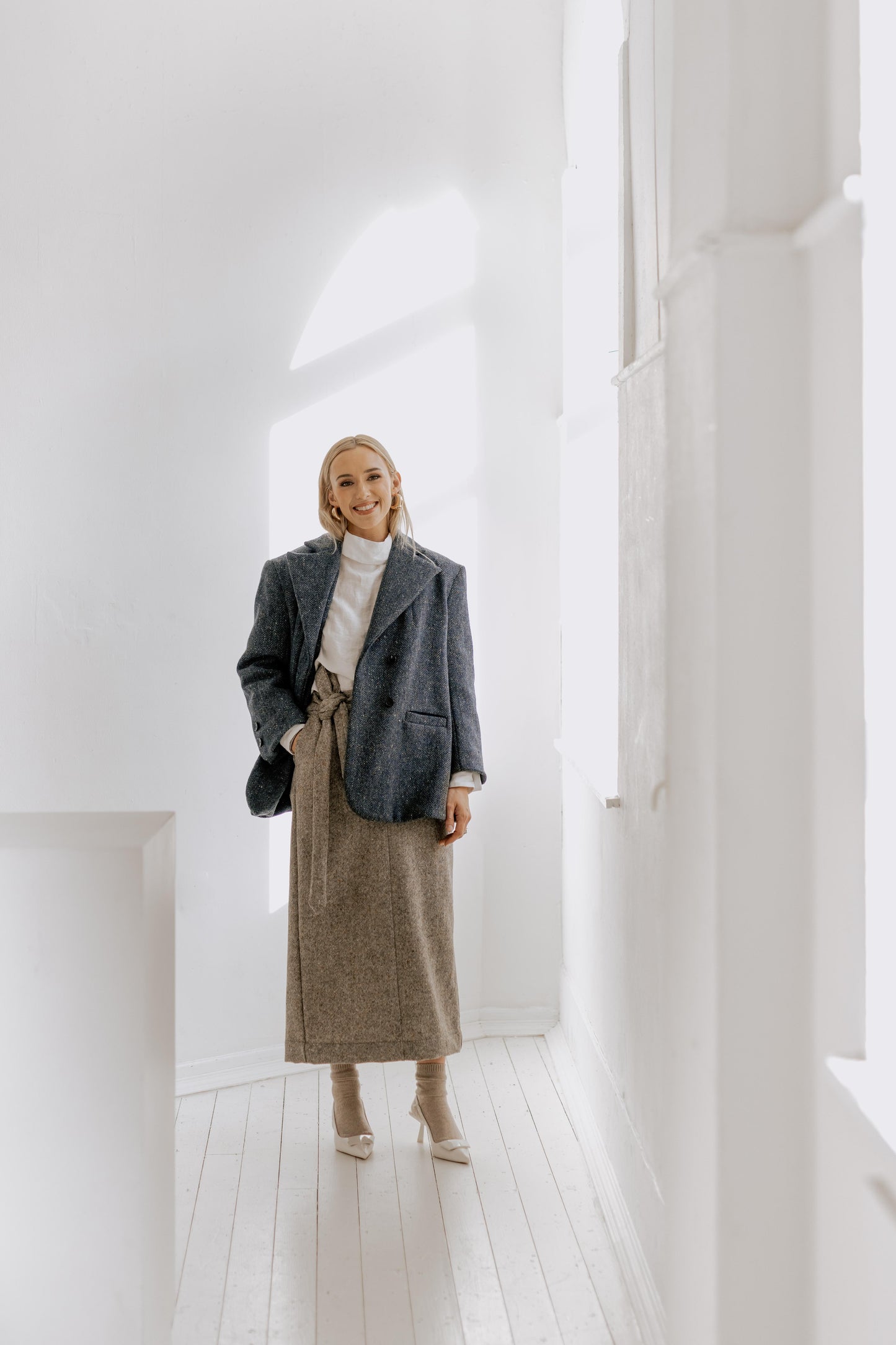 THE TWEED JACKET | We are so delighted to introduce a big new step for us as a brand by introducing Donegal Tweed to our core collection. An expansion of our deep love and passion for Irish textiles and keeping our rich heritage alive- originating in Co D
