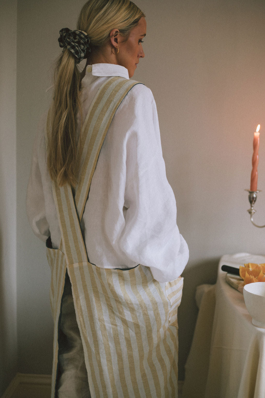 CADHLA WHITE | LOUNGEWEAR SET | Our classic Cadhla blouse paired with optional pearl white/ecru joggers. Host your guests in style this Christmas while feeling comfortable and stylish. Our Cadhla blouse can also be worn with buttons at to the back, making