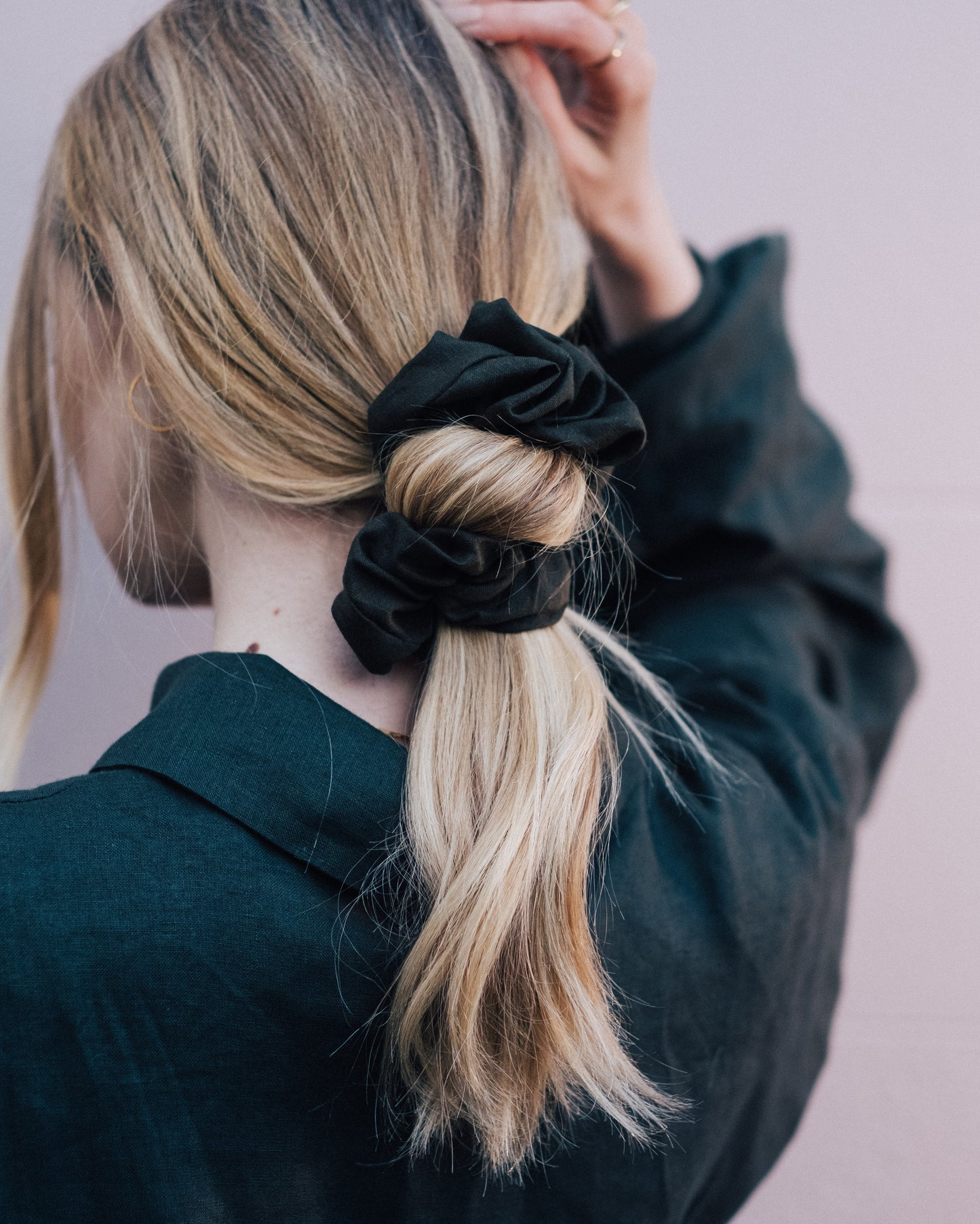 CHRISTMAS COMBO | Our Christmas Scrunchie Combo.- Poppy Red- Emerald Green- Oatmeal A festive pack of three limited edition scrunchies. A perfect stocking filler for your loved one or for you!Our scrunchies are made with soft Irish linen with loads of 'sc