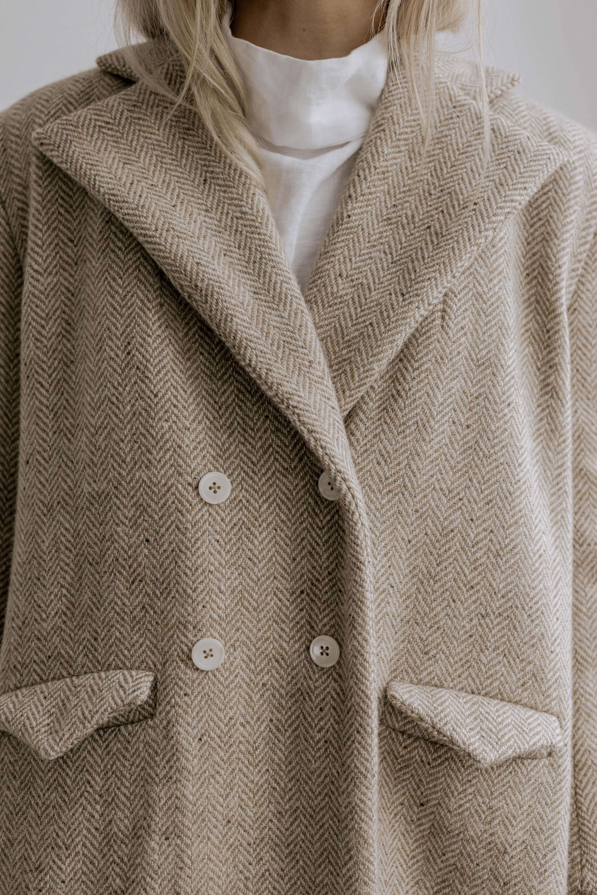THE AMY COAT | We are so delighted to introduce a big new step for us as a brand by introducing Donegal Tweed to our core collection. An expansion of our deep love and passion for Irish textiles and keeping our rich heritage alive- originating in Co Doneg