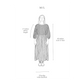 DELILAH DRESS | PATCHWORK | The Delilah Dress in patchwork. Created with beautiful soft tones of washed linen. A new silhouette for us - the dress features a longer hem and wide neckline. Works nicely with our new Mel knitted vest. Side seam pockets. Made