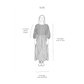 DELILAH DRESS | PATCHWORK | The Delilah Dress in patchwork. Created with beautiful soft tones of washed linen. A new silhouette for us - the dress features a longer hem and wide neckline. Works nicely with our new Mel knitted vest. Side seam pockets. Made
